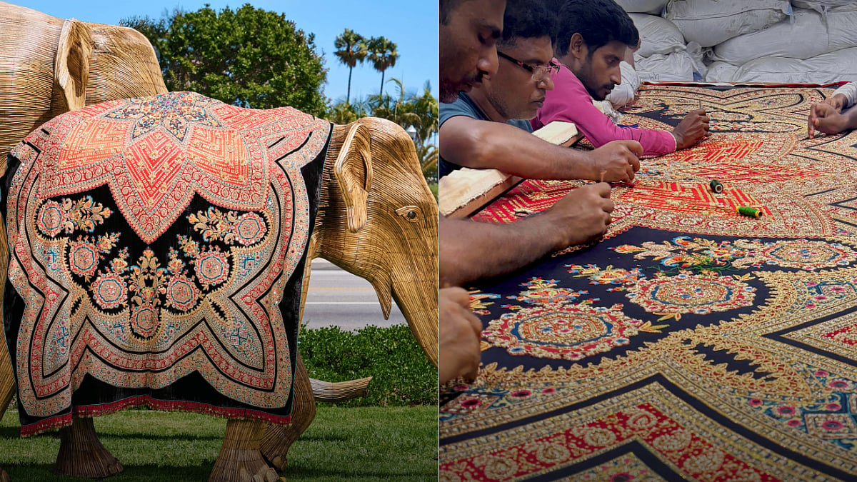How 55 designers dressed 100 elephants for craft and conservation