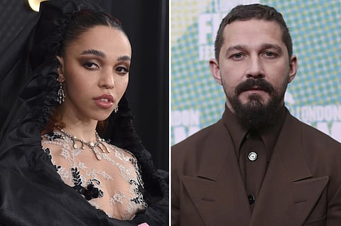 FKA twigs and Shia LaBeouf 