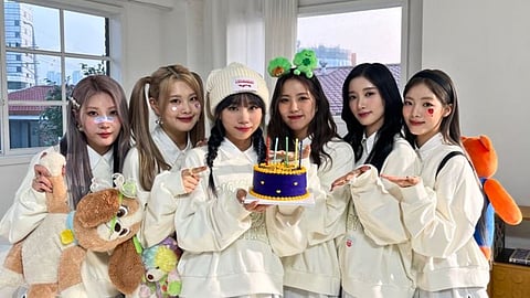 South Korean girl group Purple Kiss 