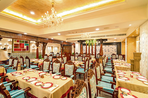 The royal interiors
