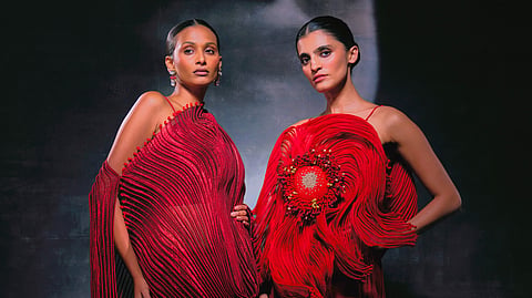 Vaishali Shadangule’s Naad couture show celebrates Indian handlooms