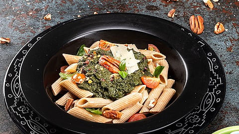 How to make Pecan Pesto Penne at home? 