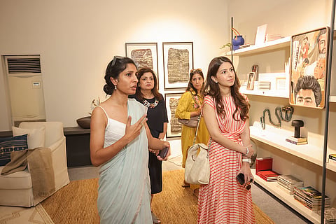 Curatorial walkthrough at Delhi Contemporary Art Week