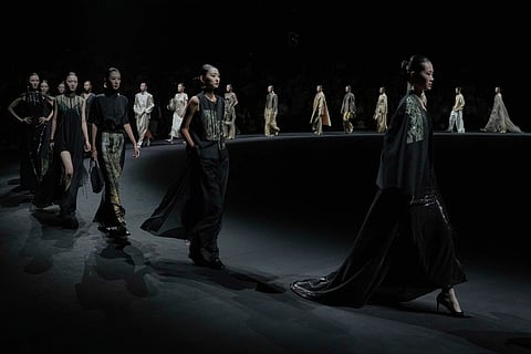 Autumn elegance takes the spotlight at China Fashion Week