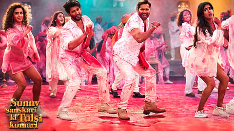 Varun Dhawan, Janhvi Kapoor, Sanya Malhotra, and Rohit Saraf, come together for the new festive track, Panwadi