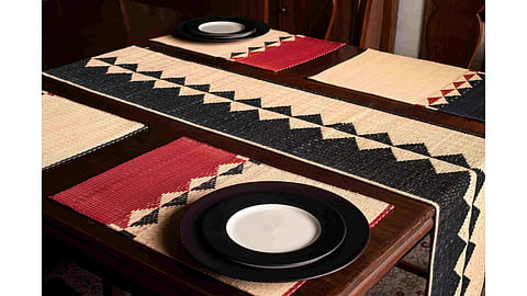GreenEarth by Bashobi Tewari: Handcrafted Sitalpati and Madur grass décor for the festive season