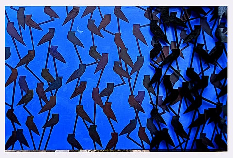 Santanu Dey’s second solo art exhibition is all about how ‘humans have crossed all their limits’
