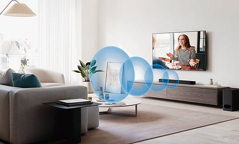 The newest soundbar from Sony with big bass