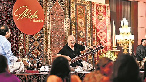 Where Classical notes breathe again with Ustad Shujaat Hussain Khan