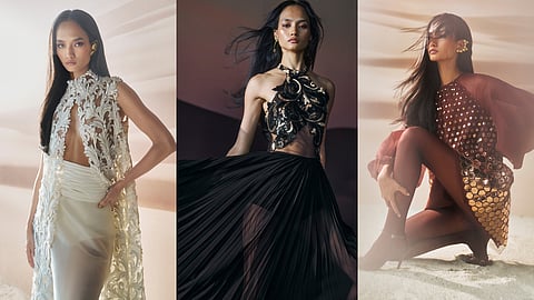 Designer duo Pankaj and Nidhi’s new fall-winter collection, Araquis, is all about the beauty of arid desert lands