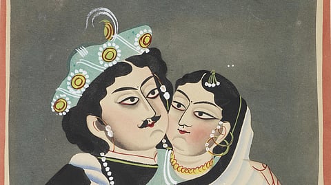 The Amorous Couple painting 