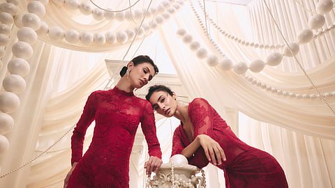 This new range from Roseroom by Isha Jajodia has silhouettes in emerald and champagne hues