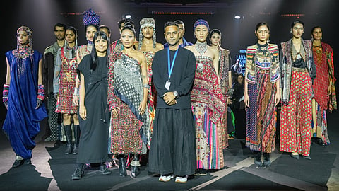 Aseem Kapoor brings a cosmic twist to classic silhouettes in his Fall 2025 line Akaar