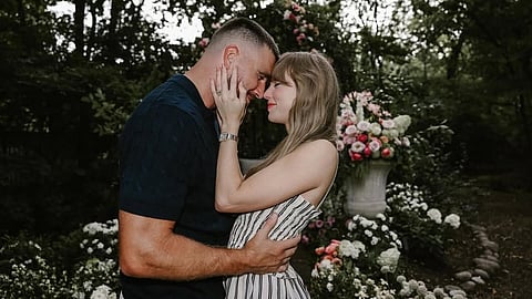 Taylor Swift and Travis Kelce