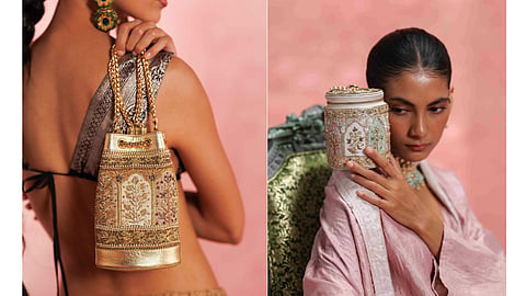 The Leather Garden’s Saaya collection draws inspiration from India’s rich heritage