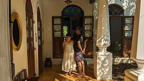 Tillotama Shome and Jim Sarbh 