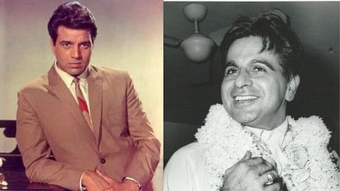 Dharmendra and Dilip Kumar starred in a  Bengali film together 
