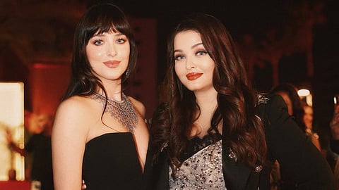 Aishwarya Rai meets Dakota Johnson 
