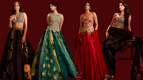 Bhumika Sharma’s four-look winter wedding capsule edit captures the interplay of light