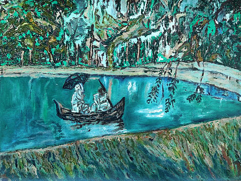Three Delhi artists present Art in Motion, that focuses on urban rhythms and quiet narratives 