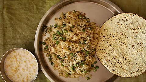 How winter is the season of  peas? 