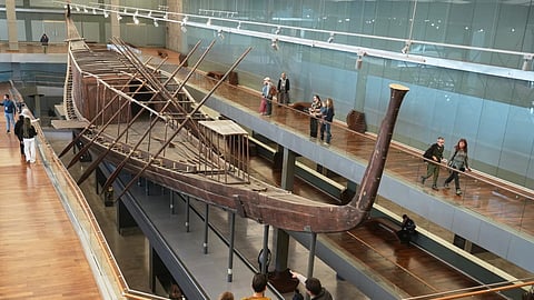 The Grand Egyptian Museum opens restoration work to the public eye