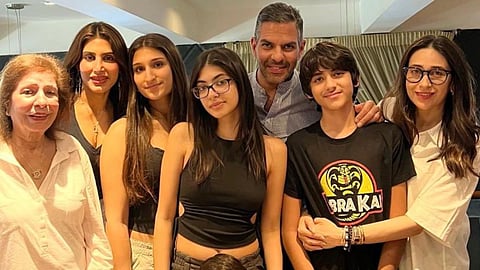 Kiaan and Samaira Kapoor remember Sunjay Kapur on Christmas