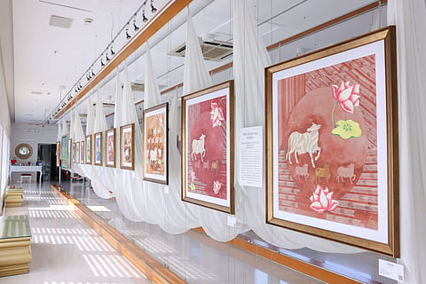 Pragya Jain unveils her fifth solo art exhibition, Tranquil Balance!