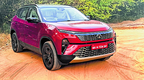 the Tata harrier's biggest new feature is its petrol engine