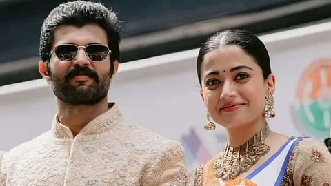 Rashmika Mandanna and Vijay Deverakonda drops pics from their Rome vacay