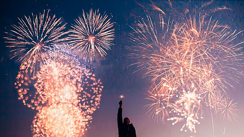Fireworks are an essential part of the New Year celebrations