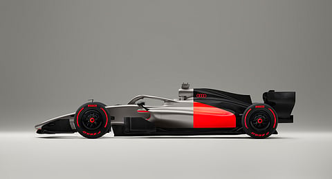 Audi's Revolut F1 team does its first fire-up