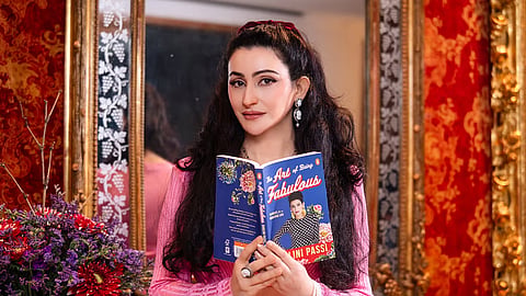 Delhi art patron and entrepreneur Shalini Passi has released her first book 'The Art of Being Fabulous'. 