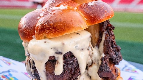 The costliest burger at SuperBowl