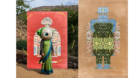 Princess Pea and Jaipur Rugs weave art and emotion into new carpet collection