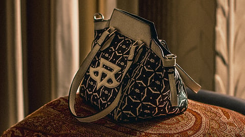 JJ Valaya reimagines the Maharaja of Kapurthala’s life, shaped by travel, into a bag edit