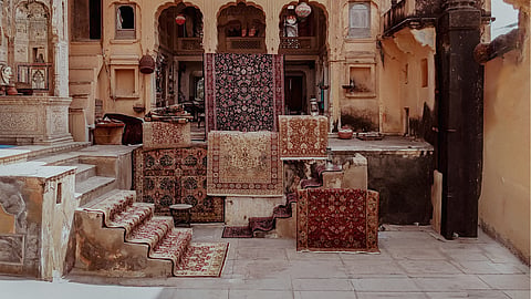 For Rajasthan-based design studio Greyweave, rugs are more than decorative accents 