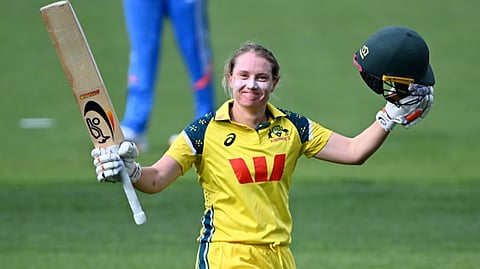 Alyssa Healy, the Australian captain, had a memorable final day 