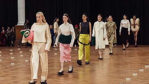 Raw Mango makes its London Fashion Week debut with It’s Not About The Flower collection 