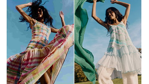 Desert-inspired fluid summer silhouettes