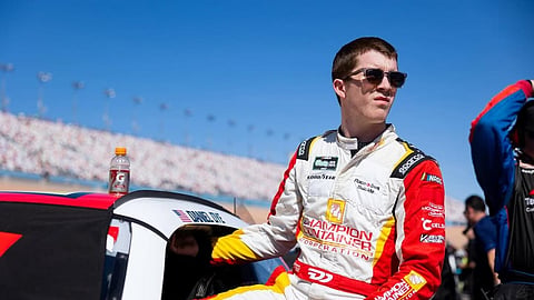 Daniel Dye has been indefinitely suspended by NASCAR and his team, Kaulig Racing, after making insensitive comments during a livestream