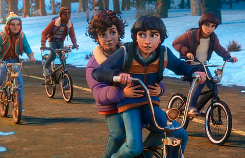 The Stranger Things animated spinoff 