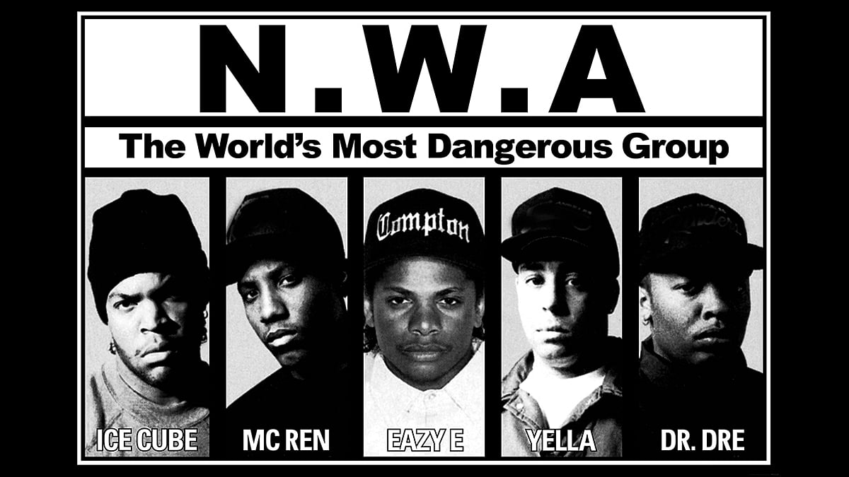 Why is N.W.A. considered the most influential rap group?
