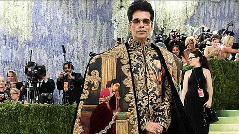 Karan Johar's Met Gala debut unfolded in a look that fused cinema, heritage, and high fashion