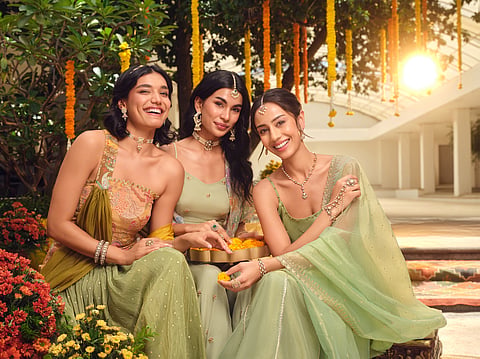 This festive jewellery edit targets modern wedding guests seeking versatile, expressive looks