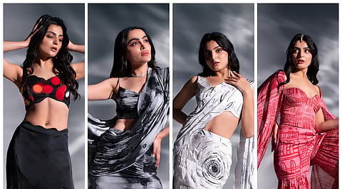 A picture from label Shivani Nirupam's latest range Mid Summer  