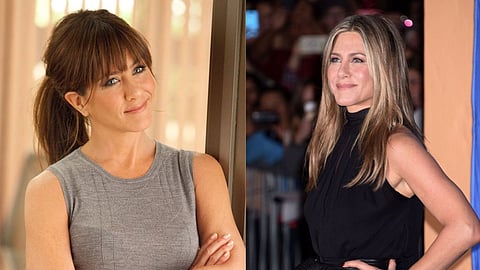 Jennifer Aniston looked back at her famous hairstyles and shared a funny but honest confession about the struggle of growing out bangs