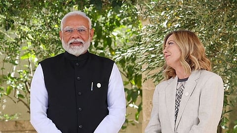 Narendra Modi's gift to Giorgia  Meloni brought the spotlight to Shirui Lily silk of Manipur and Assam’s legendary Muga silk