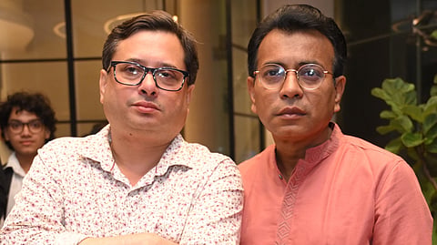 Anirban-Rudranil at the special screening of Chhobiwala