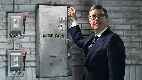 The Late Show with Stephen Colbert bows out with record viewership